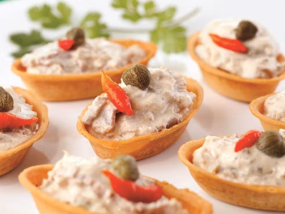Lanches e canapés frios