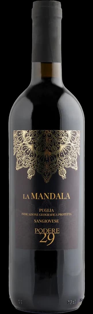 LA MANDALA La Mandala Rosso